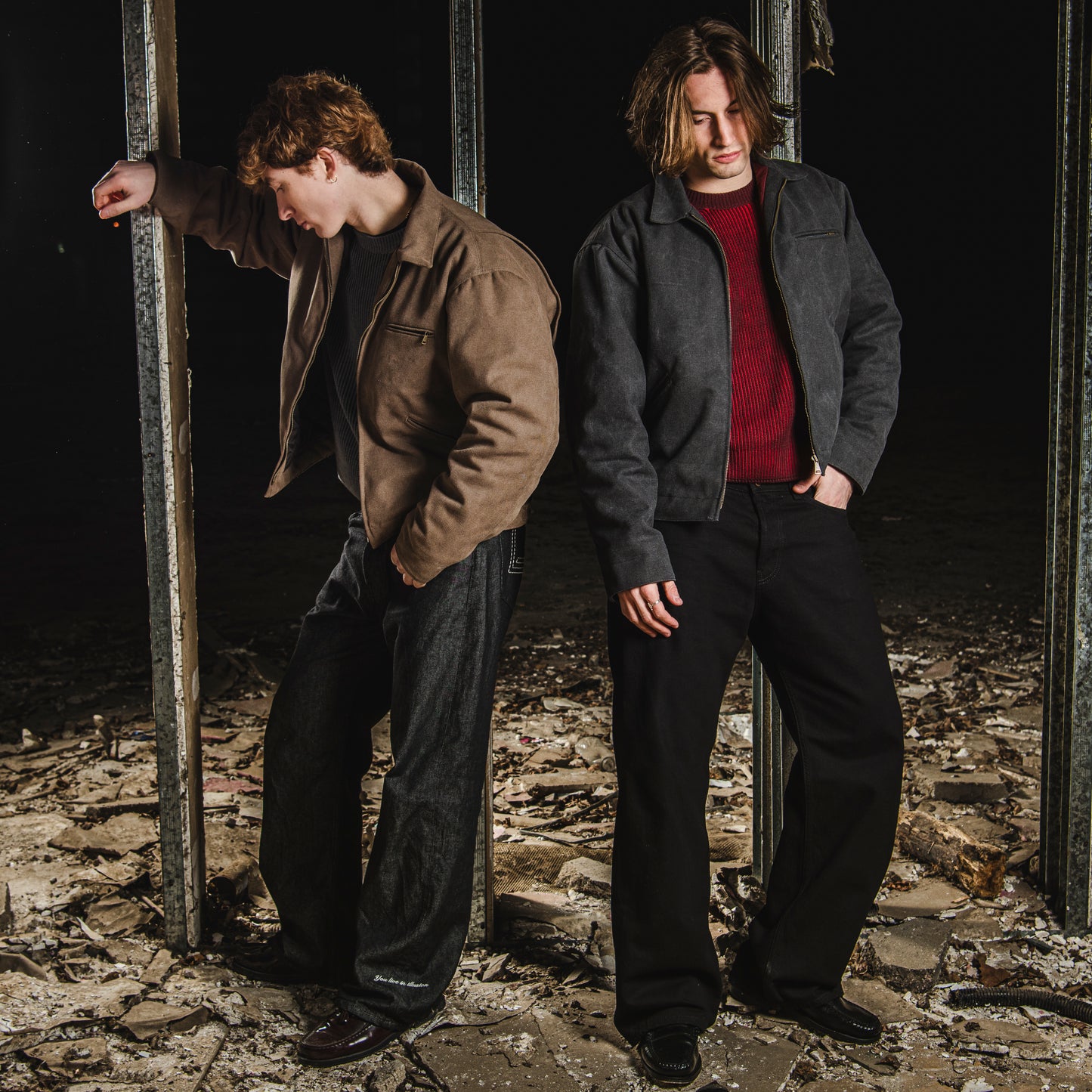 FRAME JACKET - COOKIE