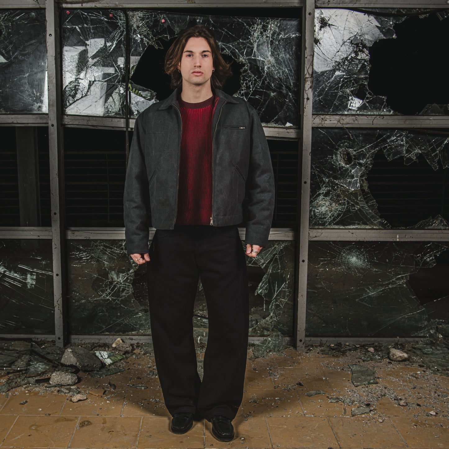 FRAME JACKET - BLACK