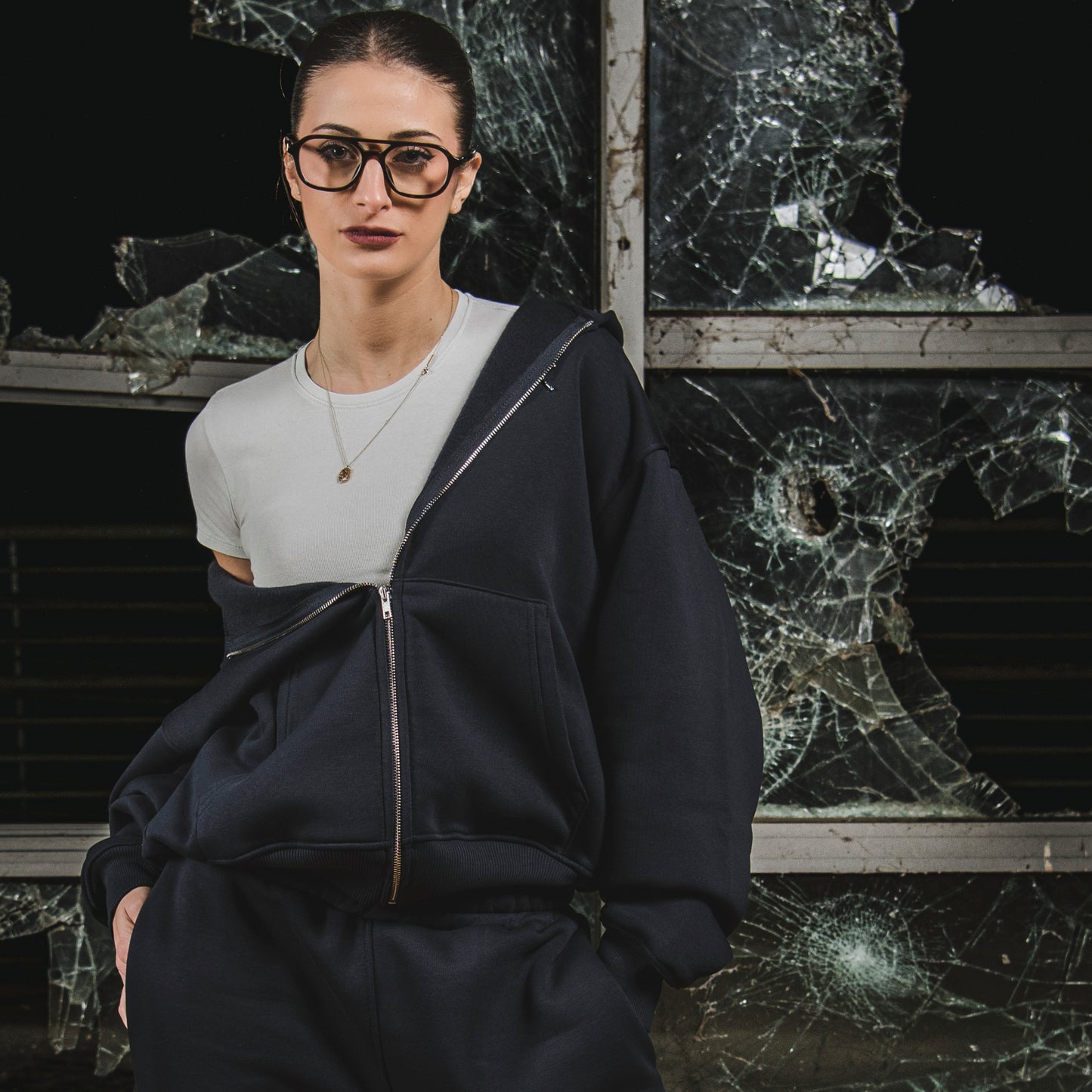 LTN RELAXED SWEATPANTS - BLUE