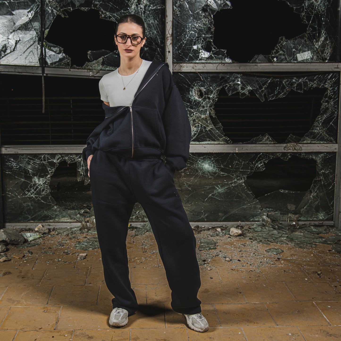 LTN RELAXED SWEATPANTS - BLUE