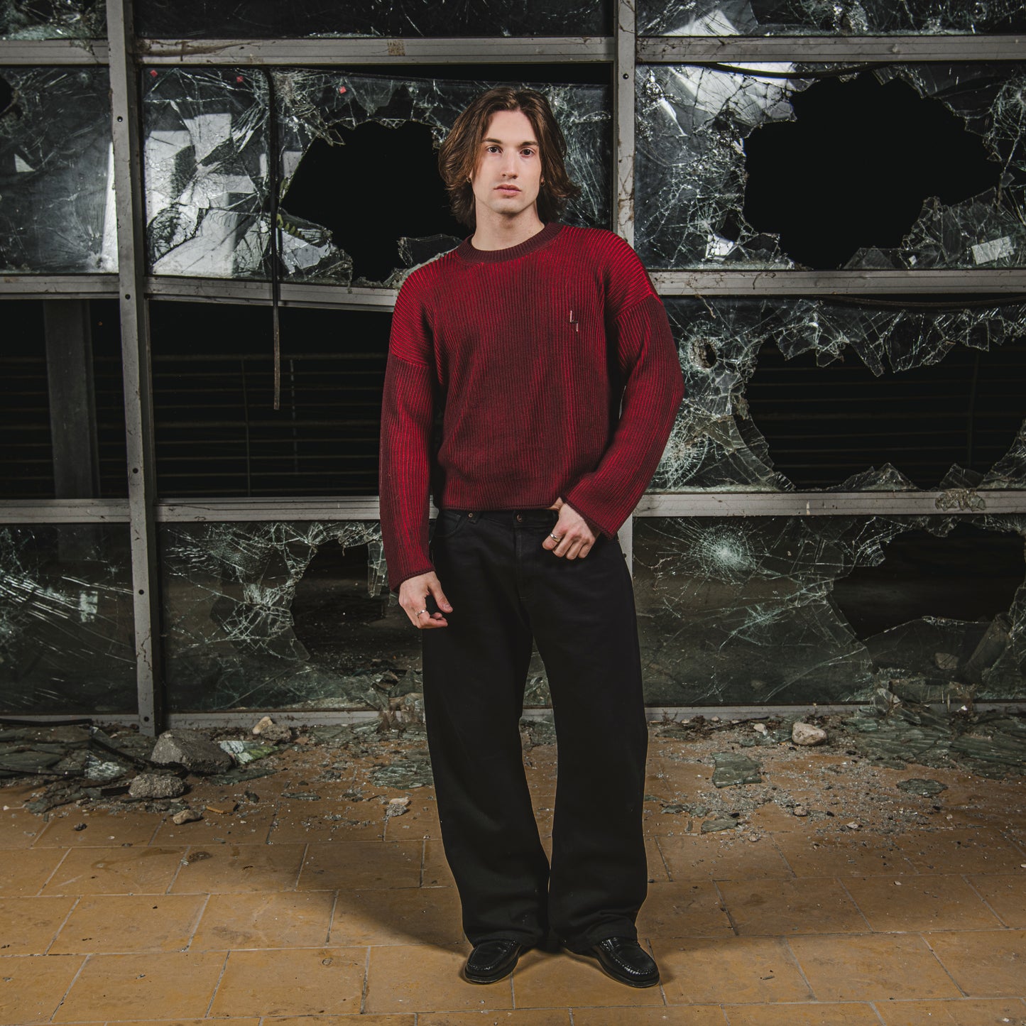 ARKAN KNIT - RED WINE