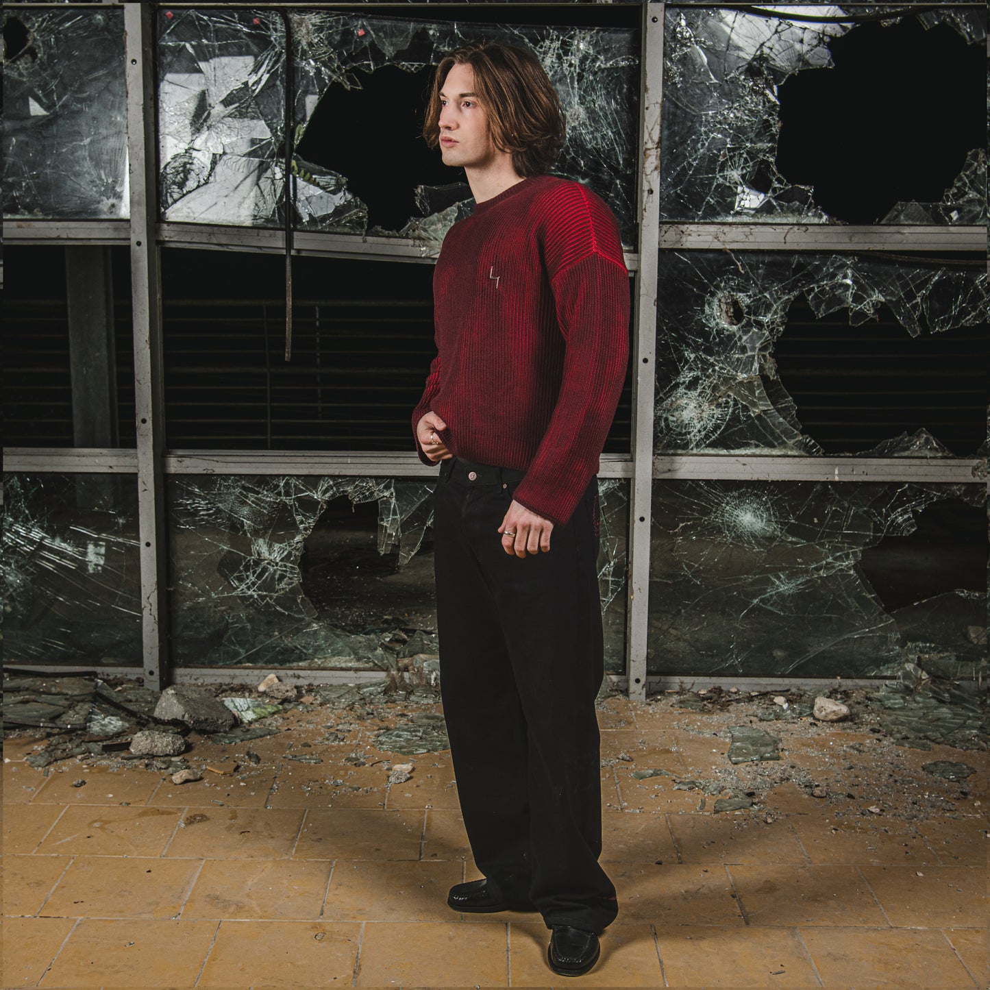 ARKAN KNIT - RED WINE