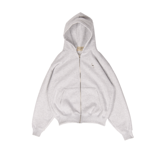 LTN ZIP-UP HOODIE - GREY