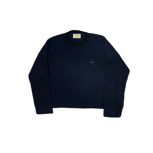 ARKAN KNIT - NAVY BLUE
