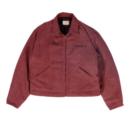 FRAME JACKET - RED WINE