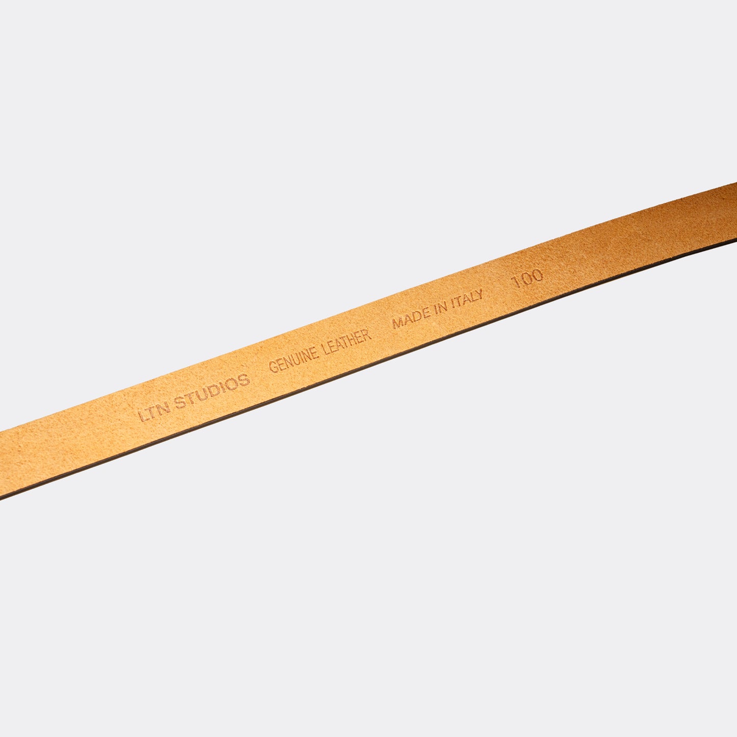 Leather Belt - Burgundy